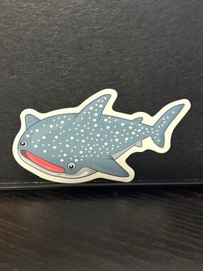 Whale shark sticker